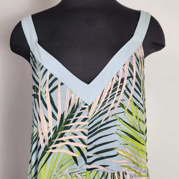A LA PLAGE tropical print jumpsuit - Picture 4 of 10